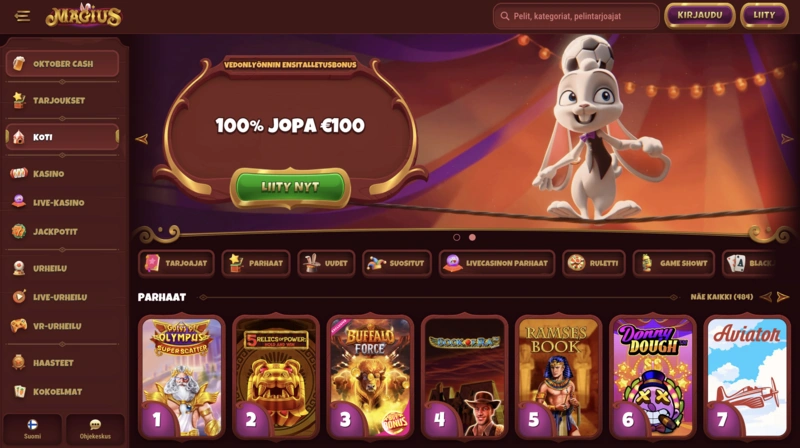Magius Homepage